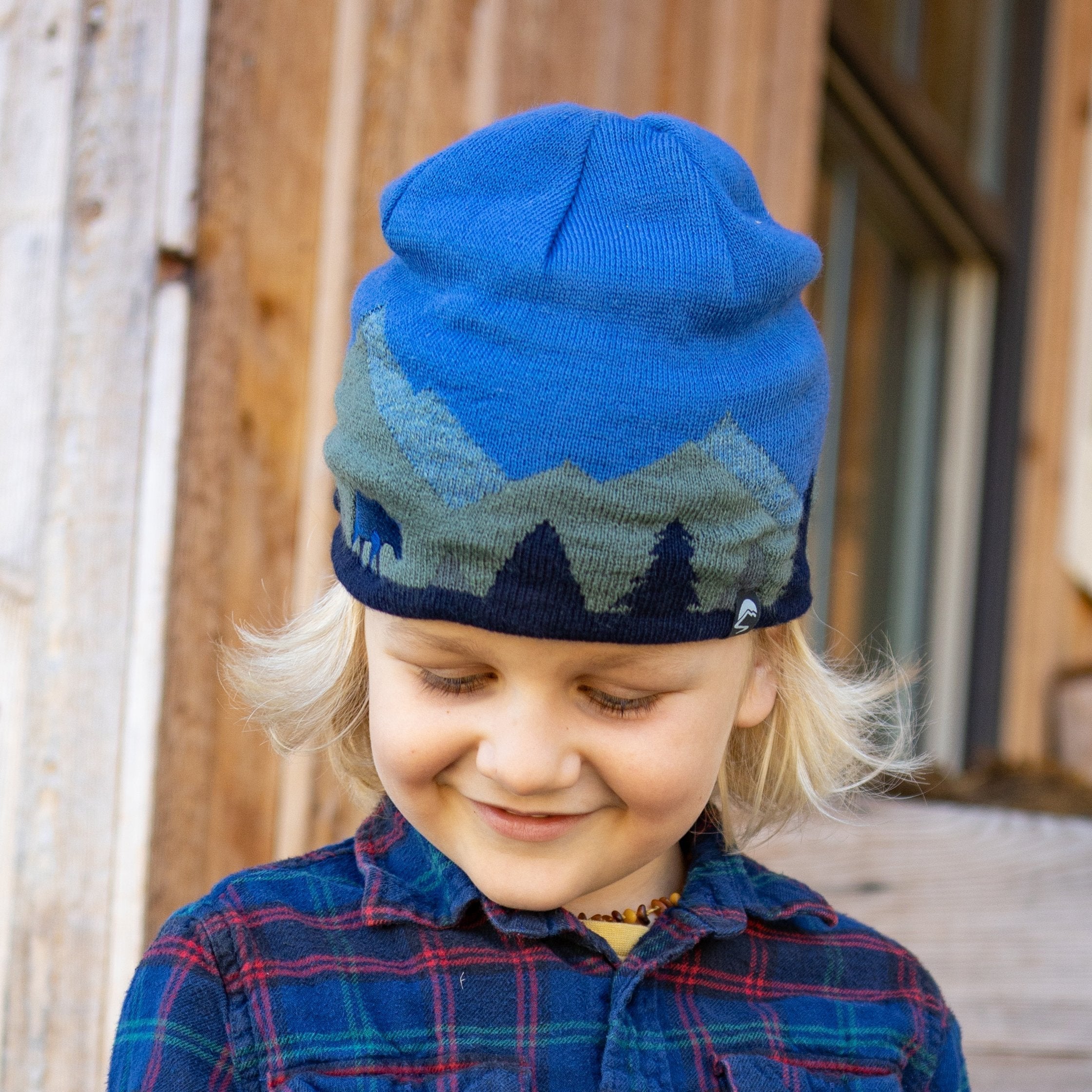 Kids' Forest Bear Beanie Q0 SY