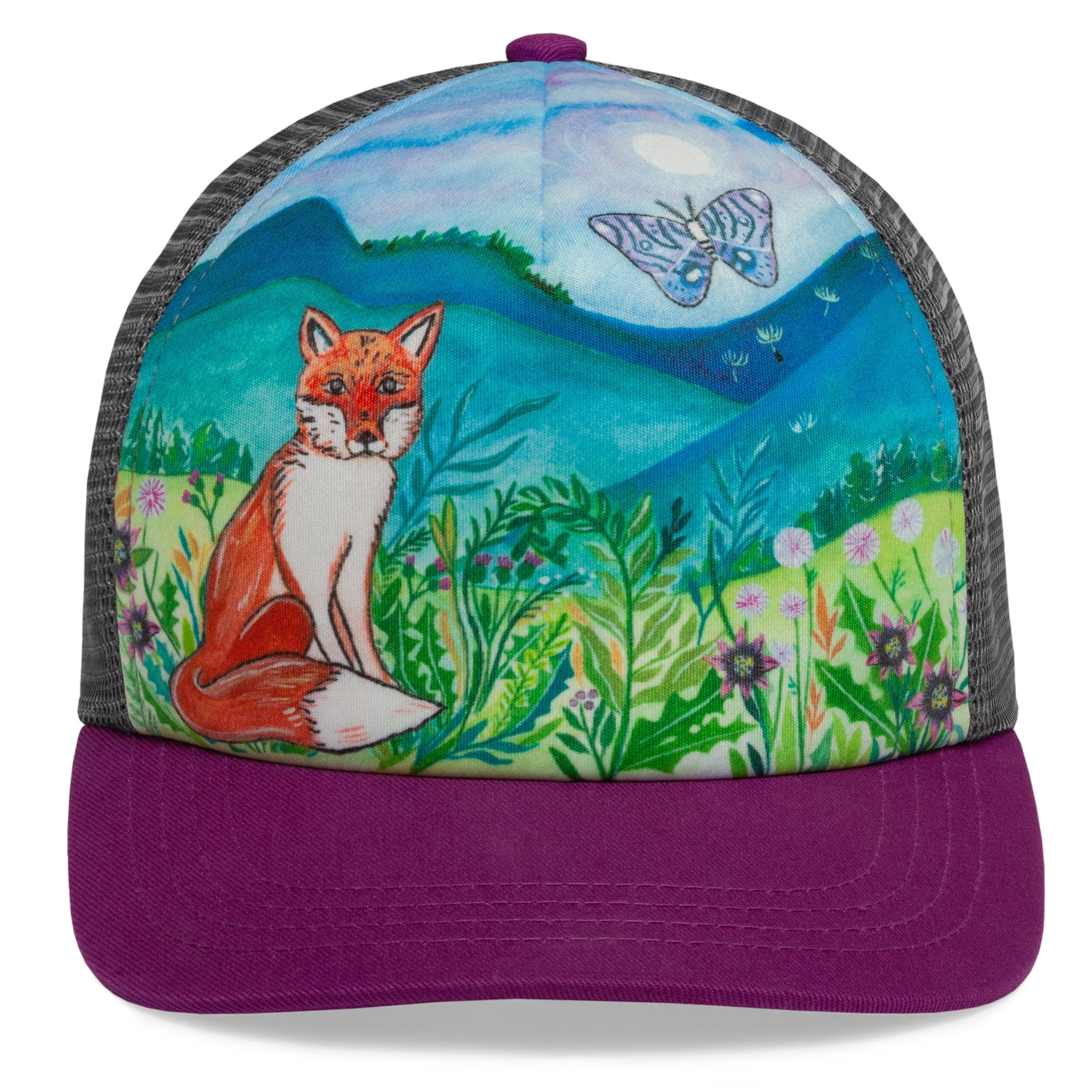 Kids' Moonflower Fox Trucker K6 vo