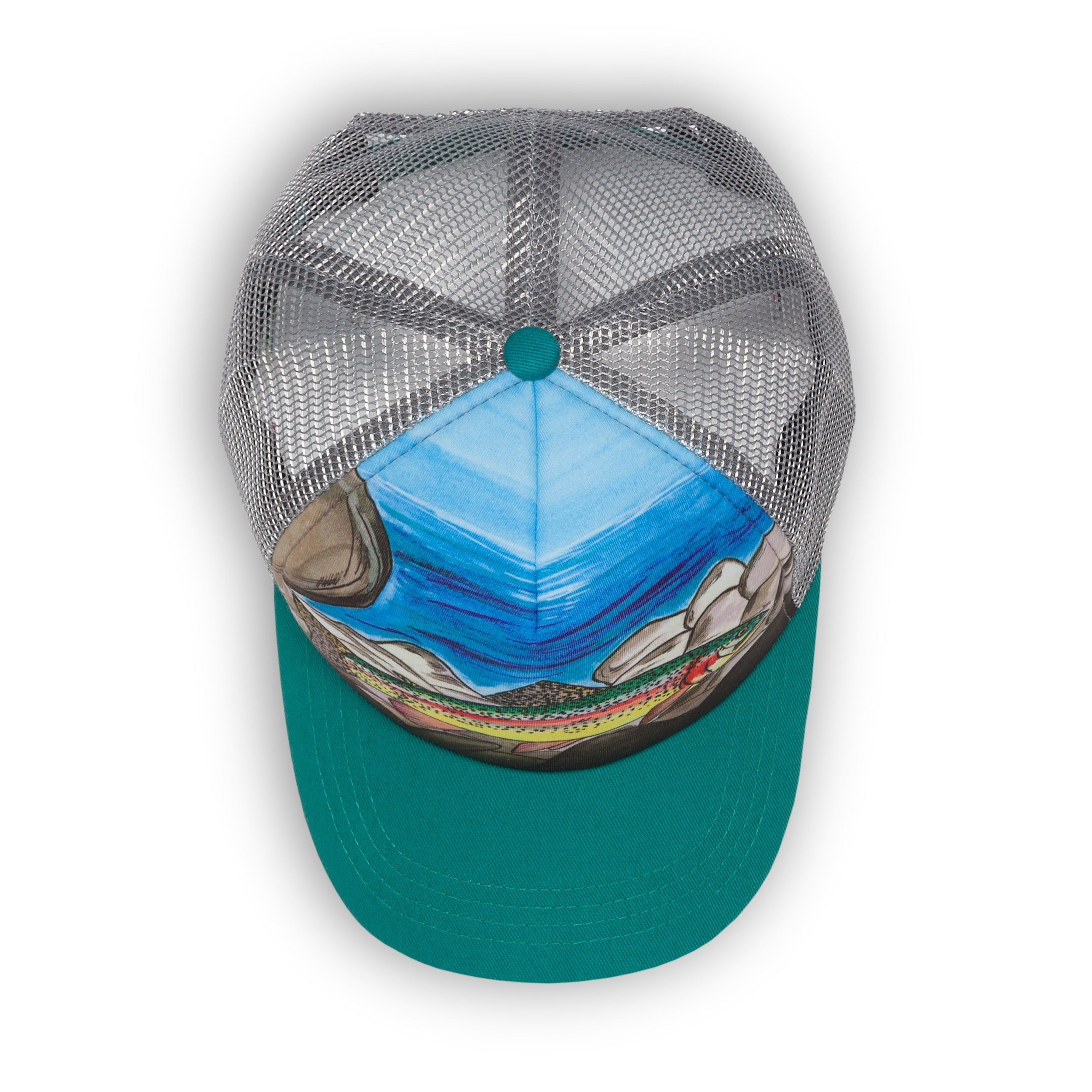 Kids' Rainbow Trout Trucker J3 kv