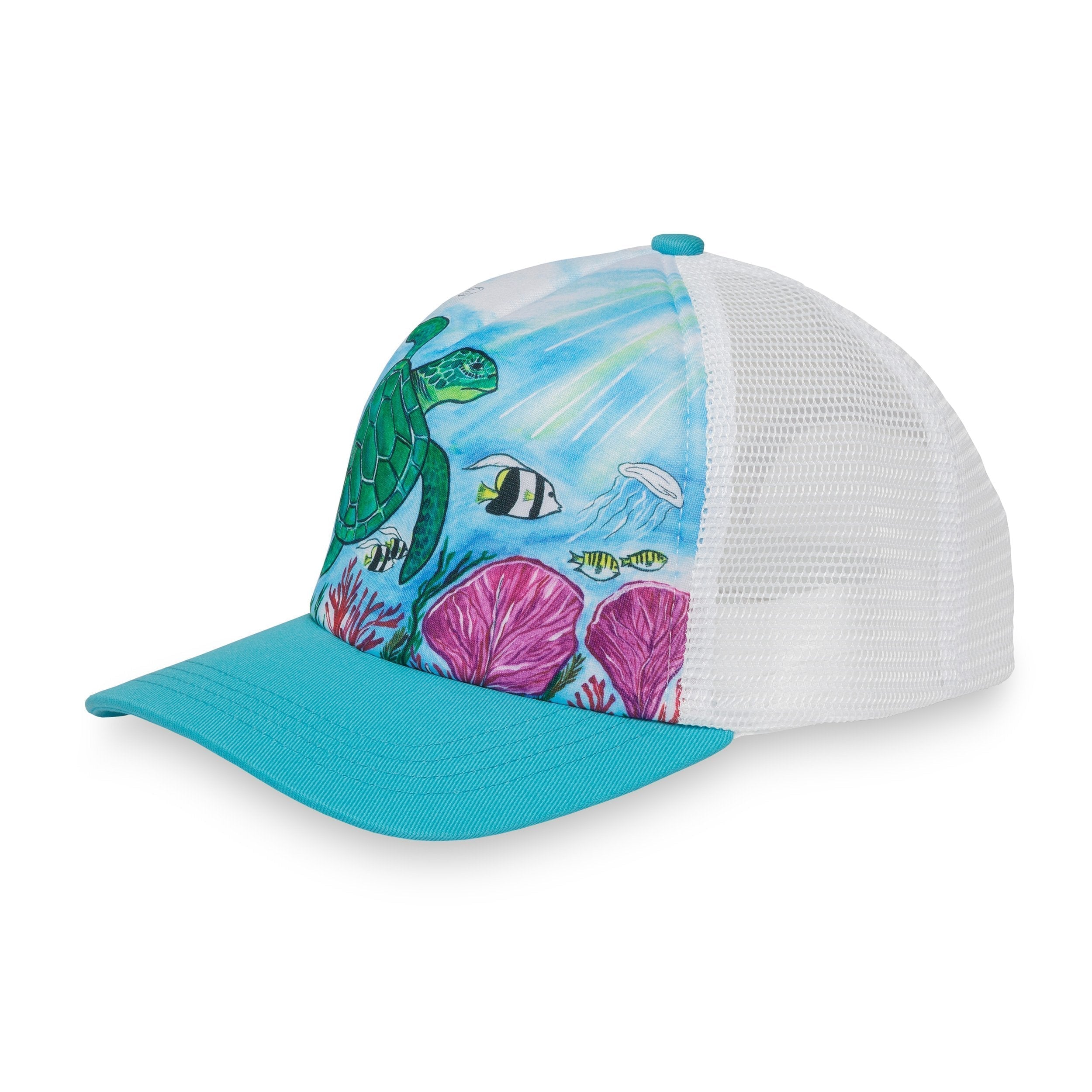 Kids' Sea Turtle Trucker - SALE V1 cO