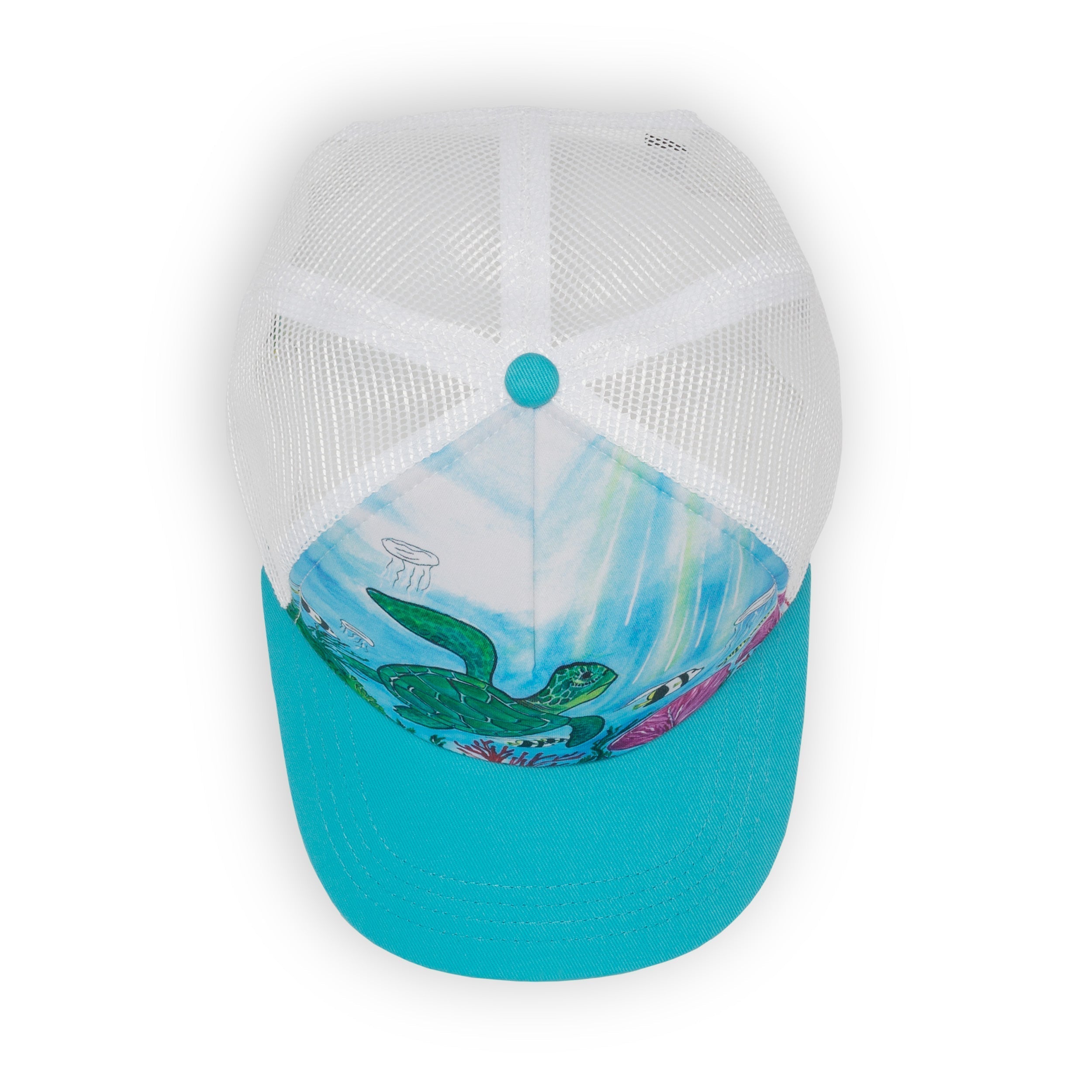 Kids' Sea Turtle Trucker - SALE V1 cO