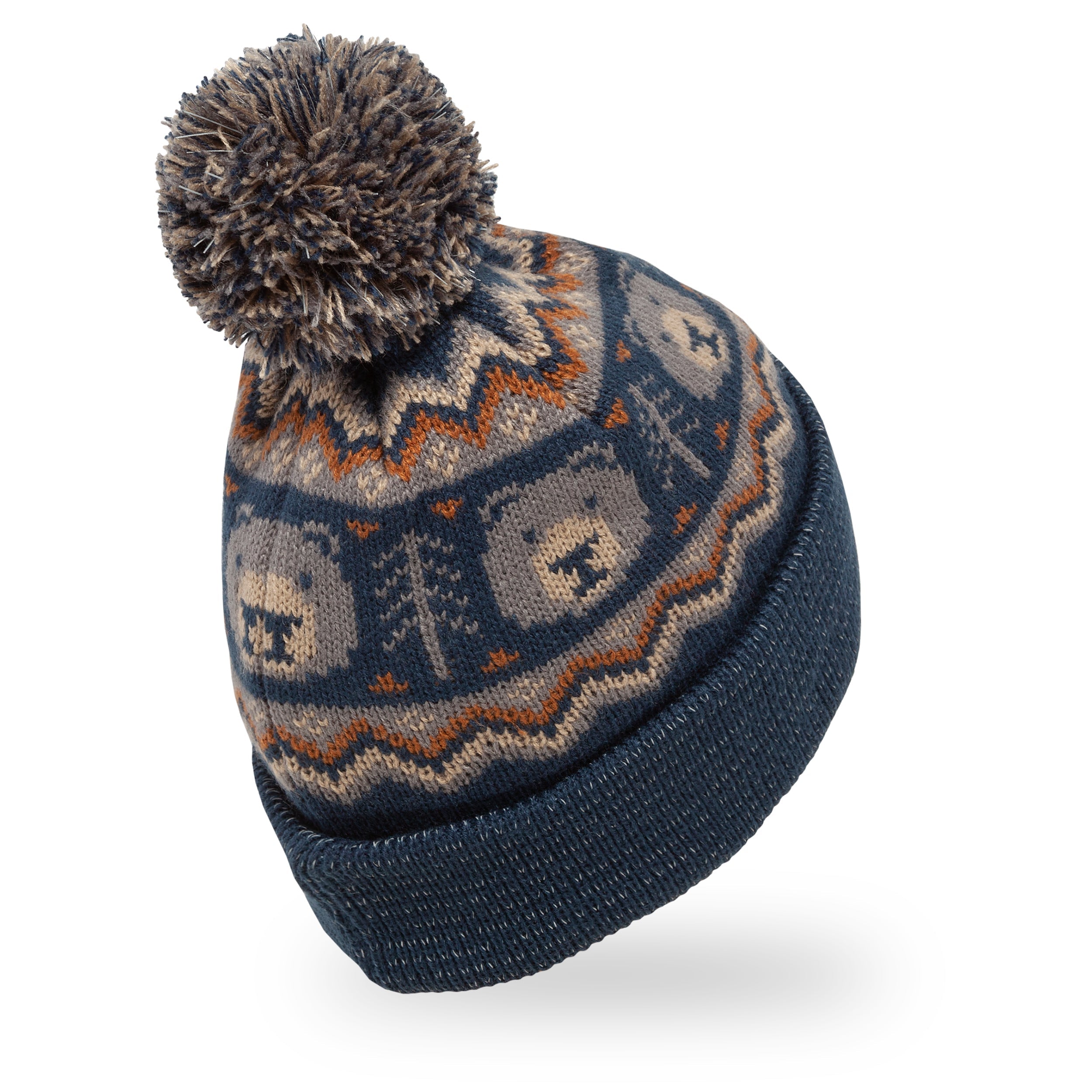 Kids' Guidepost Reflective Beanie Y5 v0