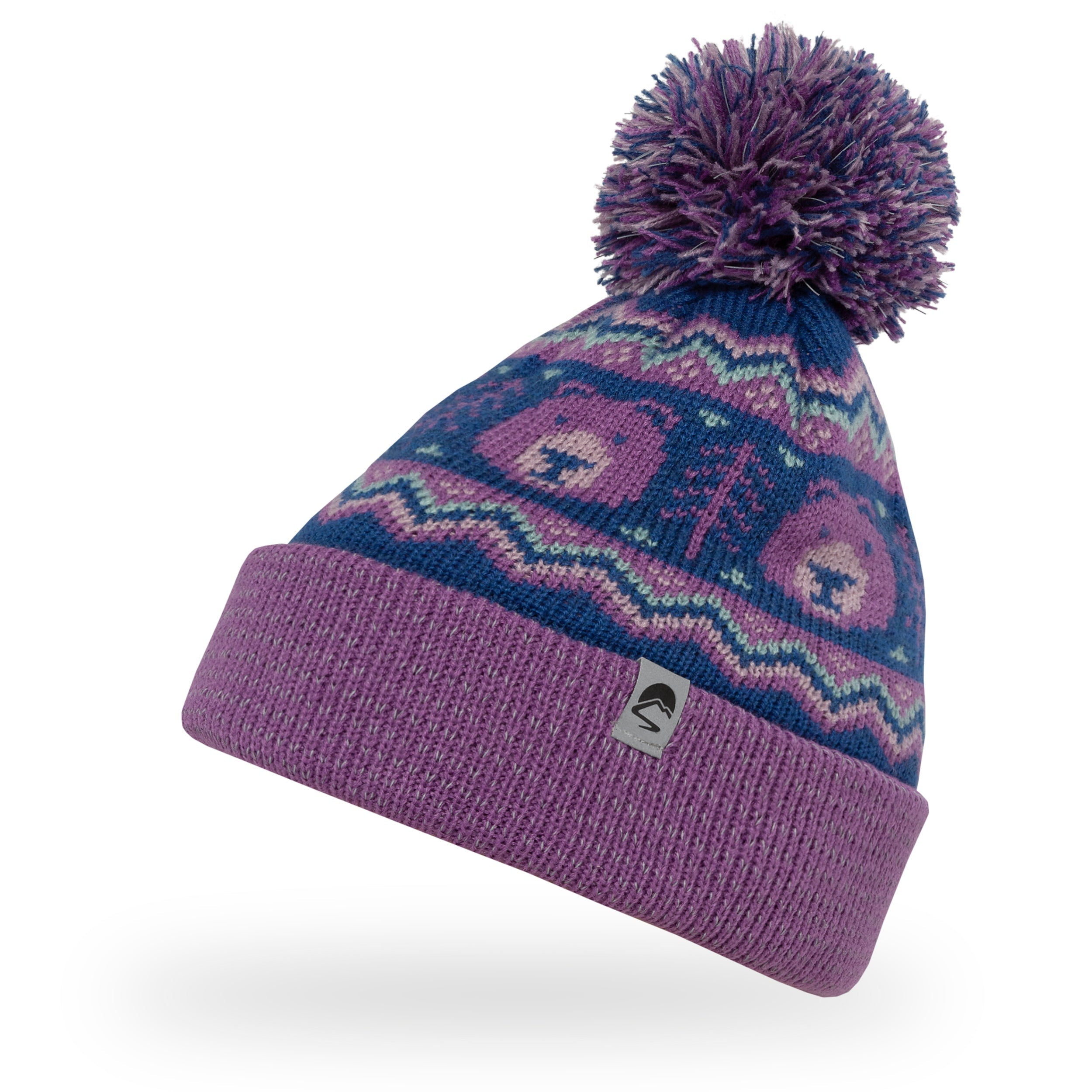 Kids' Guidepost Reflective Beanie Y5 v0