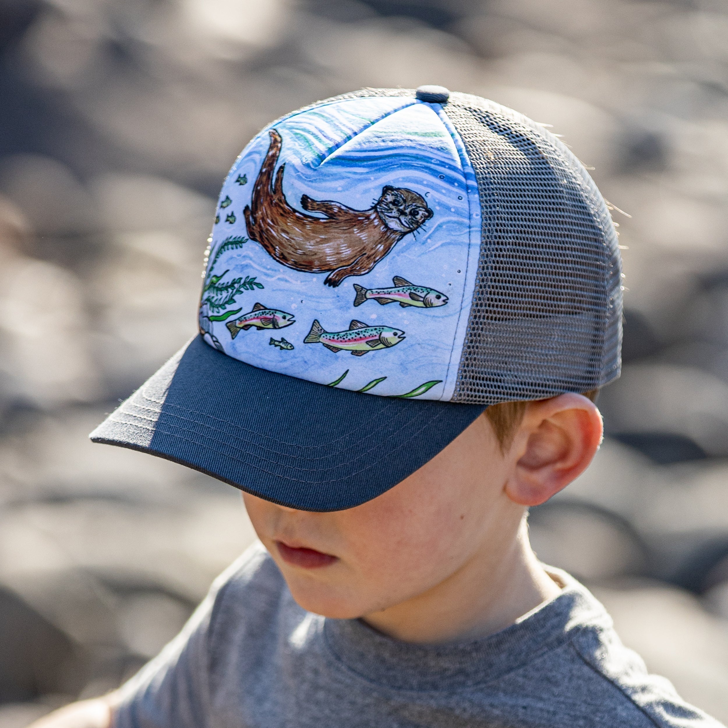 Kids' River Otter Trucker Z6 Eu